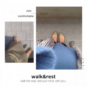 陪伴是最长情的告白之walk&rest女鞋