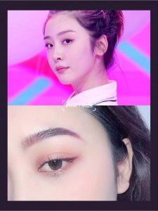 赵小棠恋爱循环仿妆小野猫眼线女团妆