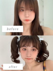 女团俏皮活力双马尾卷发发型教程分享