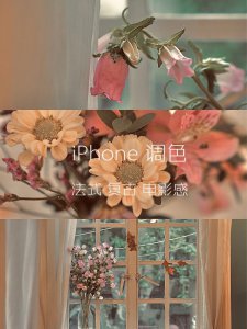 iPhone手机调色 | 法式复古电影感·日常暖调