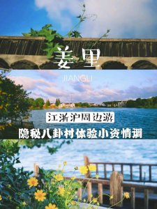 江浙沪周末游| 隐秘的八卦水村体验小资情调