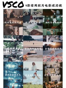 9款胶片电影风滤镜满满故事感VSCO调色