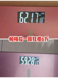 一周瘦6斤,帕梅拉减脂运动计划