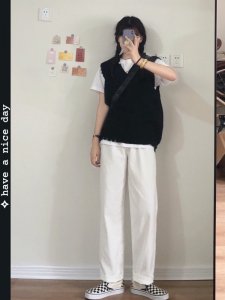 每日穿搭|偏日系复古女孩可盐可甜搭配