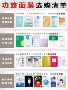秋冬季新品美白修复面膜推荐/护肤没那么难