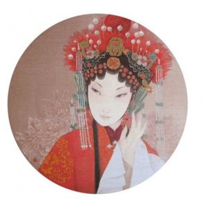全是干货 图文为您揭秘旦角化妆全过程