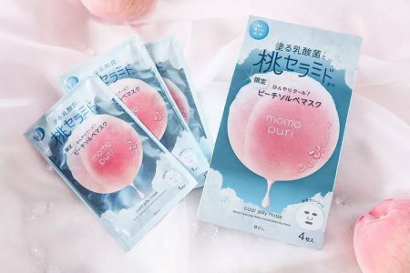 BCL冷感桃子乳酸菌面膜 妥妥的夏季限定