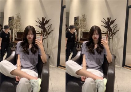 为满足粉丝要求 温婉剪了齐刘海 网友：少女变土妞？