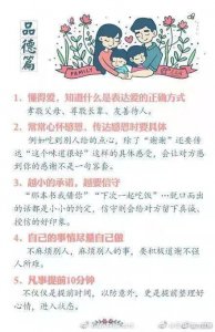 转给新手爸妈 应教会孩子的40条教养礼仪 父母快为孩子收藏!