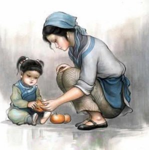 母亲不是保姆 更多的是模范