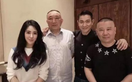 刘德华郭德纲同框 两人笑容灿笑十分亲和