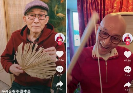 85岁济公变网红 如今他活得比“90后”都精彩