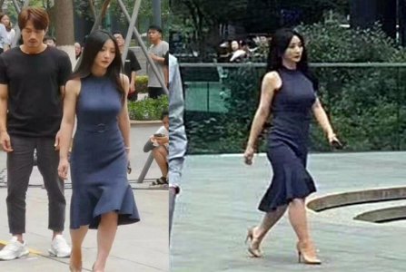 柳岩现身老家衡阳 被网友吐槽她本人又胖又矮