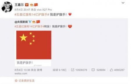 王嘉尔被列为攻击目标 央视警告“废青”停止犯罪行为