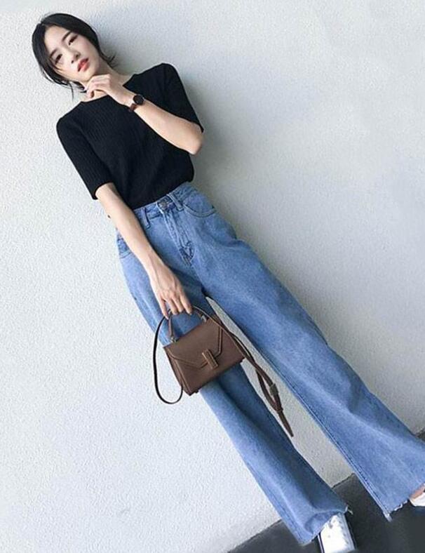 今年的夏季到秋季 阔腿裤怎么挑选(搭配什么上衣好看图片)