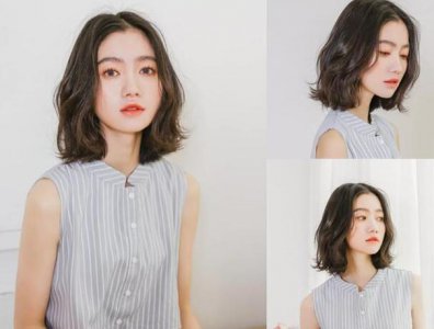 很多女生都有种想剪短发的冲动 今年流行的短发女图片