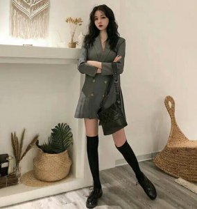 现在帅气不再是男生的代言词 女生帅气的穿搭图片