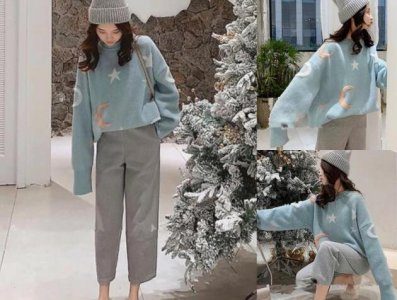春天 女士休闲衣服搭配图片大全