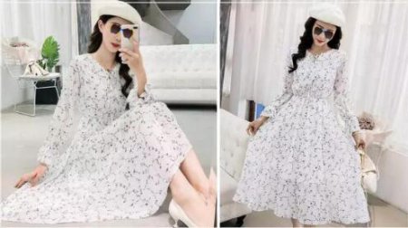 碎花裙 碎花裙什么颜色不老气？