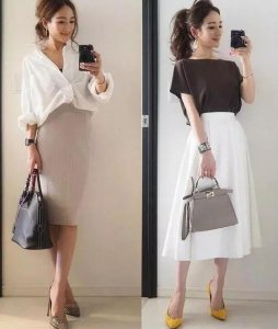 相信很多妹子们都已经上班很多天了吧 职场女性春季穿搭图片