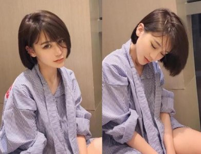 短发仿佛有一种魔力 齐嘴短发发型图片大全