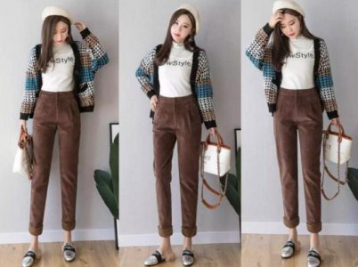 很多女生都认为裙子和高跟鞋是冬天流行的穿搭 休闲裤应该配什么平底鞋？