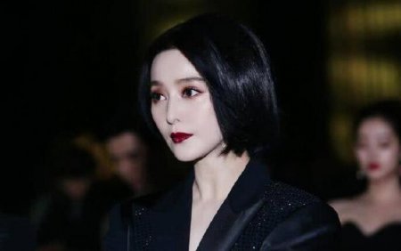 范冰冰短发造型 生图曝光雷人让人越看越恐怖