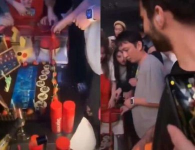 王思聪32岁生日场面豪华 与好友互动玩得十分开心