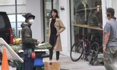46岁吴绮莉复工造型曝光 身材高挑干练有型气场大