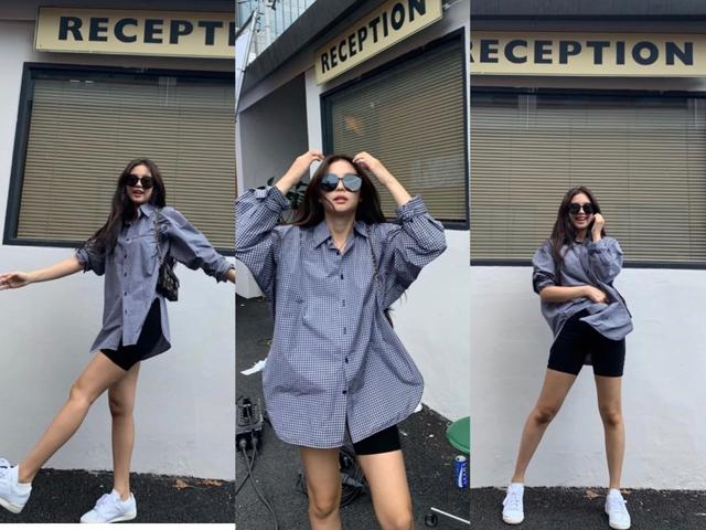 说到进两年大火的韩国女团 jennie日常穿衣搭配 穿衣风格叫什么?(2)