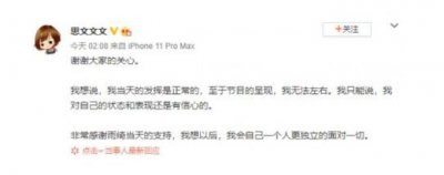 思文程璐被曝离婚 男方曾聊如何寻找下一个独立女性
