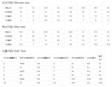 耐克的鞋码准吗 耐克有37.5的鞋子吗