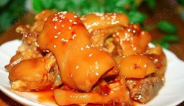 夏季保健养生菜 独特秘制酸辣猪蹄