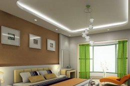 主卧室窗帘效果图 展现四种不同风格