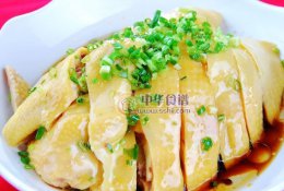 万家美食的正宗粤菜葱油鸡做法