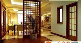 五款精美的客厅与餐厅隔断装修效果图