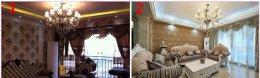 欧式客厅窗帘效果图 多种不同风格打造温馨的家