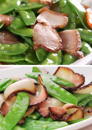 荷兰豆炒腊肉风味独特 腊肠炒荷兰豆家常做法