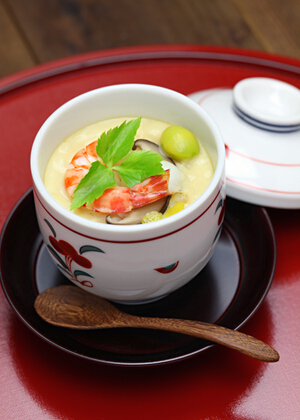 日本料理一品料理茶碗蒸的做法