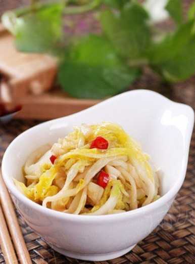 家常醋溜白菜怎么做 醋溜白菜的简单家常做法