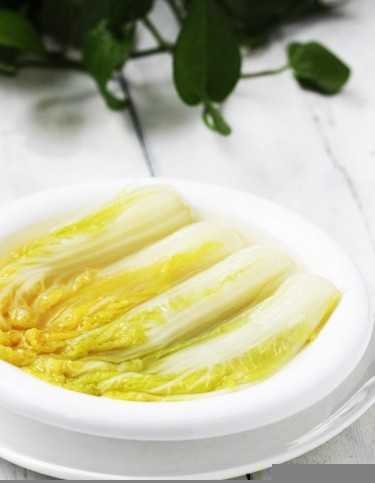 解腻开胃家常菜——开水白菜