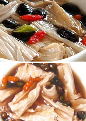 腐竹蒸鸡蛋的功效 黑豆冰糖炖腐竹 春季补肾又润肤