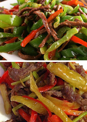 青椒牛肉丝 泡菜青椒牛肉丝的做法步骤