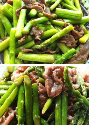 芦笋牛肉美味可口做法 芦笋可以跟牛肉一起炒着吃么