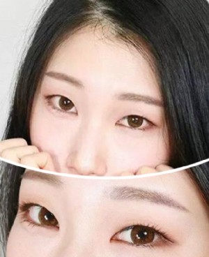 单眼皮学生韩式淡妆这样化最清纯可爱