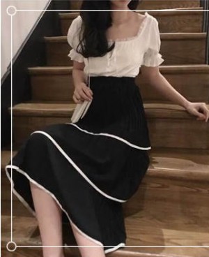 蛋糕裙搭配什么上衣好？选这几款穿出不一样的美