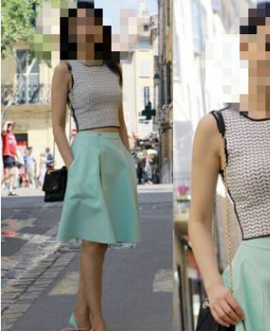 小清新连衣裙 明星都爱的裙装