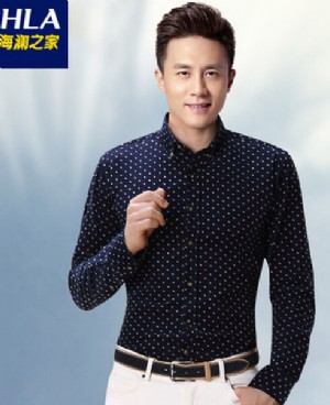 海澜之家男装品牌春季衬衫图片