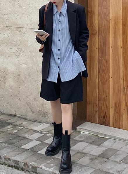 女生中性风帅气穿搭 这样穿让你展现别样魅力！