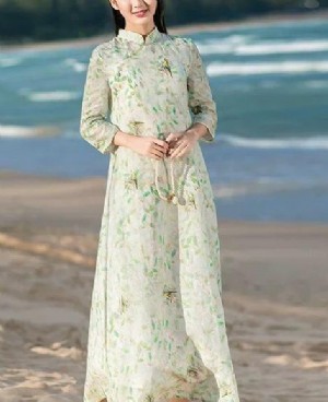 复古时尚的民族风服装 带你感受东方女性的灵与美！